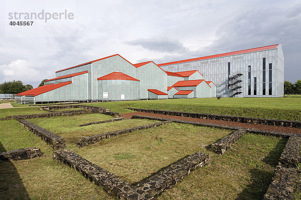 Neues Römermuseum  Gesamtanlage  Archäologischer Park Xanten  APX  Niederrhein  Nordrhein-Westfalen  Deutschland
