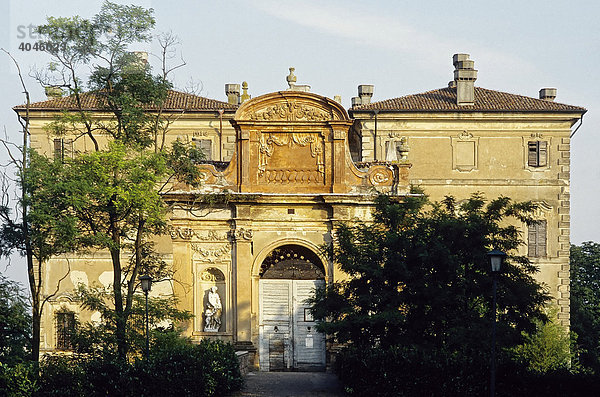 Villa Pallavicino  vor der Renovierung  Busseto  Provinz Parma  Emilia-Romagna  Italien  Europa