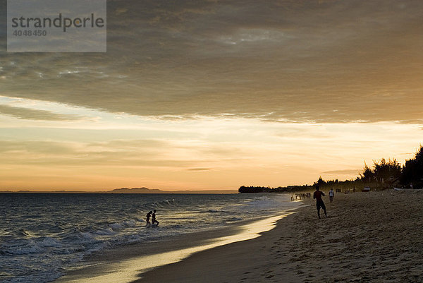 Strand von Mui Ne  Binh Thuan  Vietnam  Asien