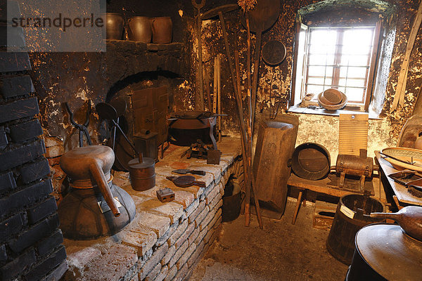 Rauchkuchl  Steirisches Weinmuseum  Kitzeck im Sausal  Sausaler Weinstraße  Steiermark  Österreich  Europa