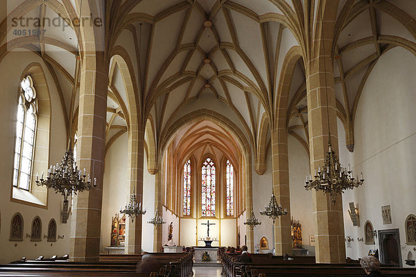 Franziskanerkirche  Innenansicht  Graz  Steiermark  Österreich  Europa