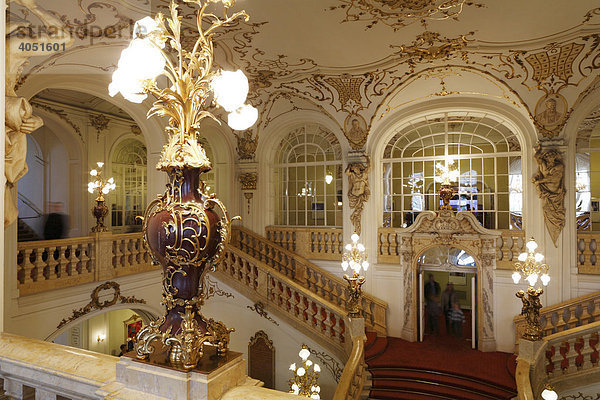 Foyer der Grazer Oper  Opernhaus Graz  Steiermark  Österreich  Europa