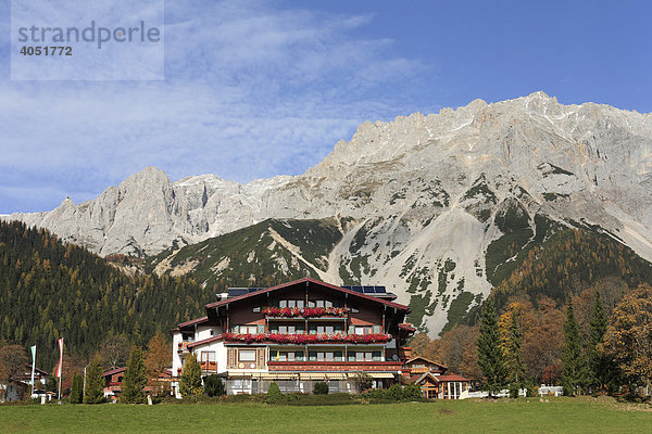 Hotel in Ramsau  Dachstein-Gebirge  Steiermark  Österreich  Europa