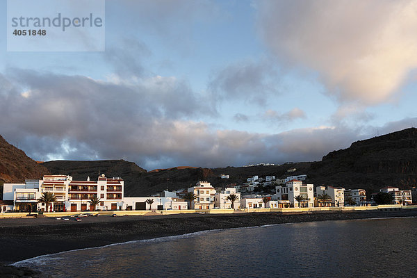 Morgenstimmung in Playa de Santiago  La Gomera  Kanaren  Kanarische Inseln  Spanien  Europa