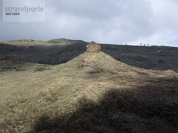 Roque del Sombrero  La Gomera  Kanarische Inseln  Kanaren  Spanien  Europa