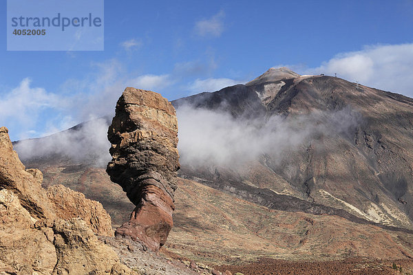 Roques de GarcÌa  Teide  Nationalpark Canadas del Teide  Teneriffa  Kanaren  Kanarische Inseln  Spanien  Europa