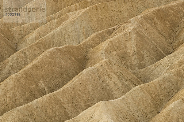 Steinformation  Badlands vom Zabriskie Punkt  Death Valley  Kalifornien  USA