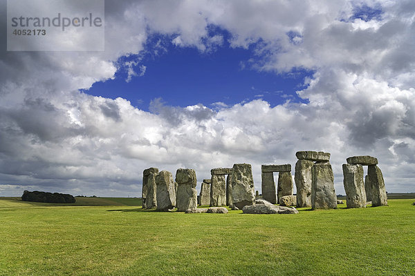 Stonehenge  Wessex  England  Großbritannien  Europa