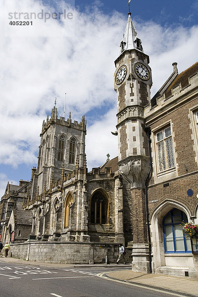 Kirche St. Peter  Dorchester  Dorset  Großbritannien  Europa
