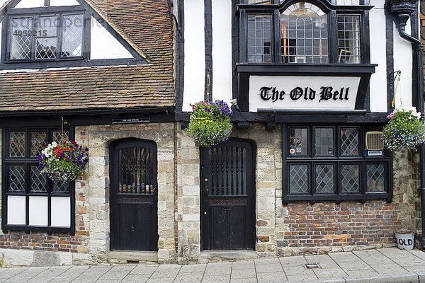 Restaurant The Old Bell in Rye  Kent  Großbritannien  Europa