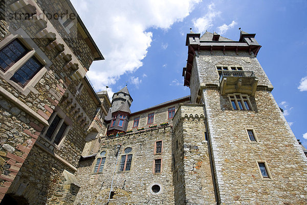 Schloss Braunfels  Braunfels  Hessen  Deutschland  Europa