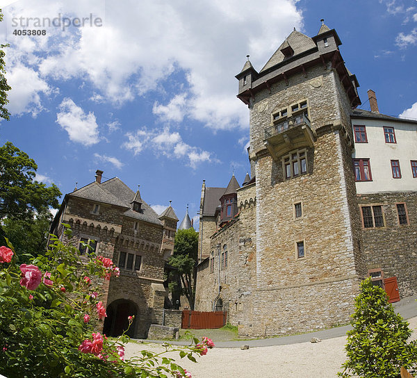 Schloss Braunfels  Braunfels  Hessen  Deutschland  Europa