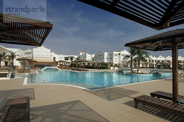 Hotelanlage des Lahamy Bay Hotel in Hamata  Rotes Meer  Ägypten  Afrika