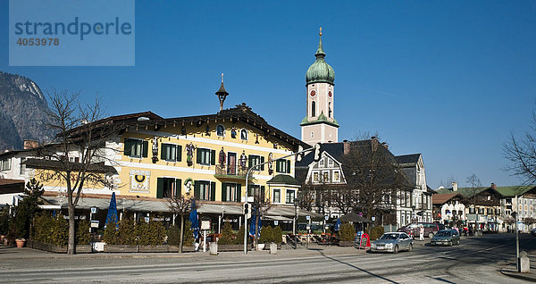 Atlas Posthotel  Garmisch-Partenkirchen  Bayern  Deutschland  Europa