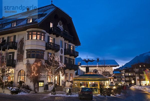 Hotel Sonnenspitze  Ehrwald  Zugspitzarena  Tirol  Österreich  Europa