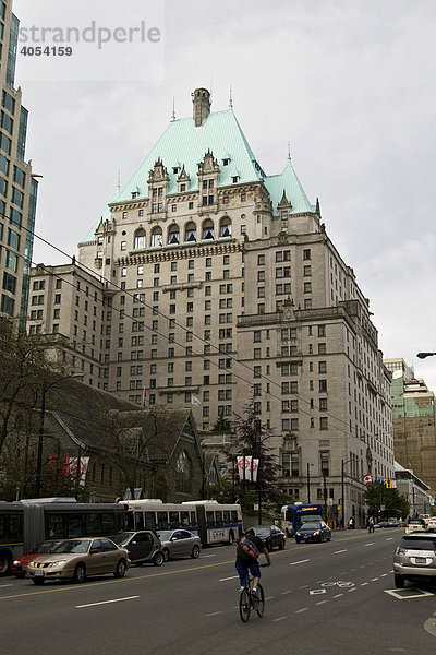 The Fairmont Hotel Vancouver  Vancouver  British Columbia  Kanada  Nordamerika