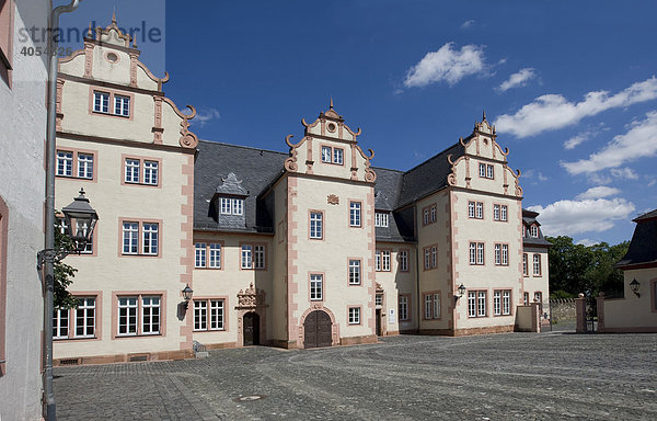 Finanzamt  Nebenstelle in der Burg Friedberg  Wetterau  Hessen  Deutschland