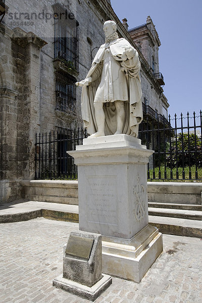 Denkmal von Fernando VII. in Havanna  Kuba  Cuba  Karibik