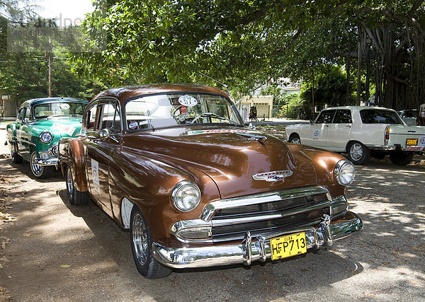 Oldtimer  Havanna  Kuba  Cuba  Karibik