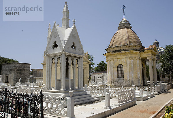 Cementerio Cristóbal Colón  Christoph-Kolumbus Friedhof in Havanna  Kuba  Karibik