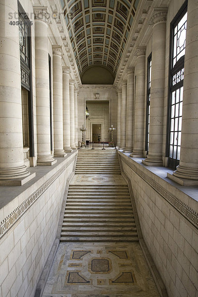 Halle im Kapitol  Capitol El Capitolio  Havanna  Kuba  Karibik