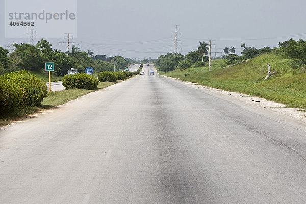 Autobahn  Kuba  Cuba  Karibik