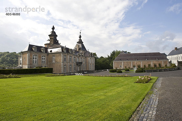 Château de Modave  Parkanlage  Modave  Provinz Lüttich  Belgien  Europa