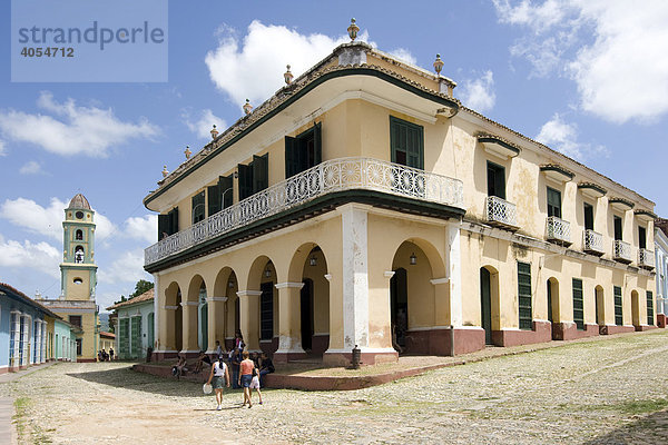 Die Iglesia de la Santisima  Trinidad  Provinz Sancti-Spíritus  Kuba  Lateinamerika  Amerika