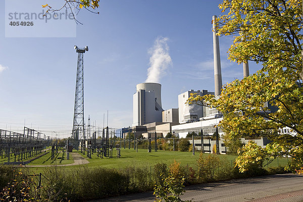 Dampfkraftwerk der Firma Eon  Großkrotzenburg  Hessen  Deutschland  Europa