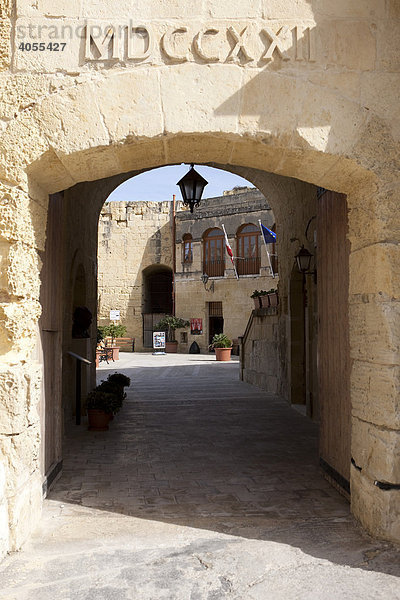 Das Malta War Museum an der Triq IF Gublew  Vittoriosa Brigu  Malta  Europa