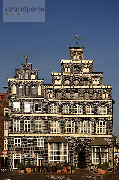 Renaissance-Fassade der Industrie- und Handelskammer  Lüneburg  Niedersachsen  Deutschland  Europa