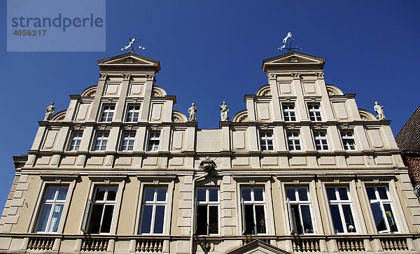Renaissance Fassade  Lüneburg  Niedersachsen  Deutschland  Europa