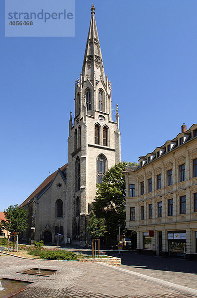 Stadtkirche  Merseburg  Sachsen-Anhalt  Deutschland  Europa