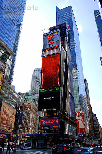 Times Square  New York City  USA
