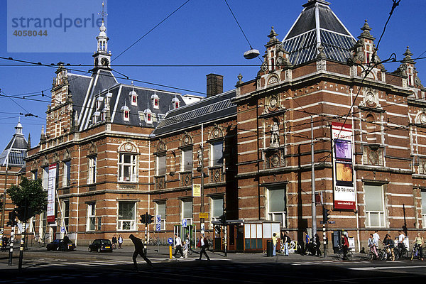Stedelijk Museum  Fassade  Amsterdam  Nord-Holland  Niederlande  Europa