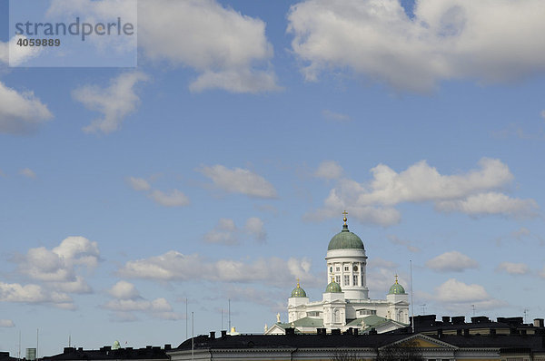 Tuomiokirkko Kathedrale  Dom  Helsinki  Finnland  Europa