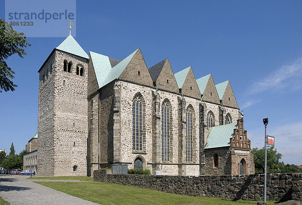 Pfarrkirche St. Petri  Magdeburg  Sachsen-Anhalt  Deutschland  Europa