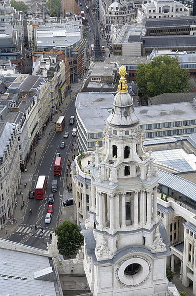 Turm St. Paul's Cathedral  London  Großbritannien  Europa