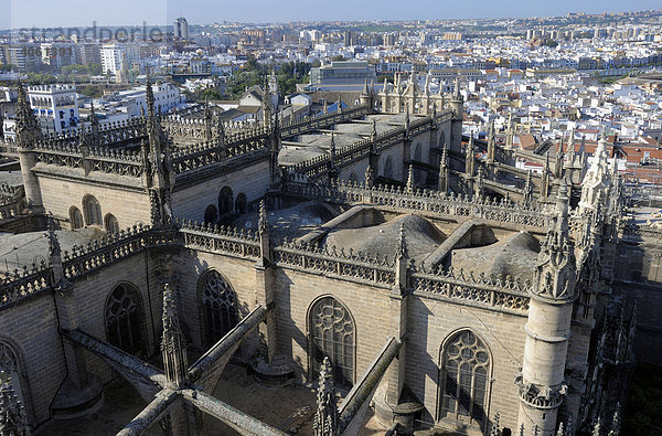 Kathedrale  Catedral de Santa Maria de la Sede  Sevilla  Andalusien  Spanien  Europa