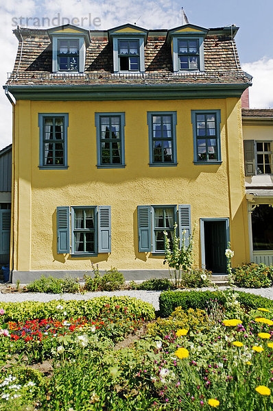 Gartenhaus von Friedrich Schiller  Jena  Thüringen  Deutschland  Europa