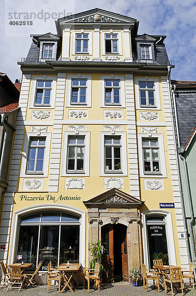 Restaurant in historischem Gebäude  Weimar  Thüringen  Deutschland  Europa