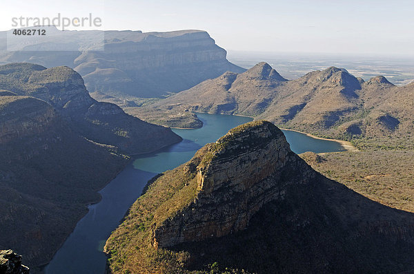 Blyde River Canyon und Stausee Blyderivierspoort Dam  Mpumalanga  Südafrika  Afrika