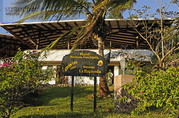 Hotel  Lodge der Hacienda Guachipelin  Costa Rica  Mittelamerika