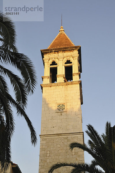 Turm  Trogir  Dalmatien  Kroatien  Europa