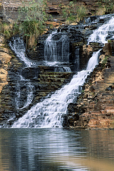 Fortescue Falls in der Dales Gorge  Karijini National Park  Pilbara Region  Westaustralien  Australien