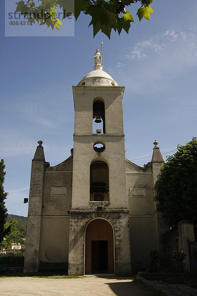 Franziskaner Kloster Saint Francois im Bergdorf Vico  Korsika  Frankreich  Europa