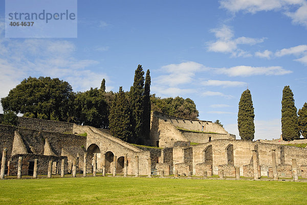 Palestra dei Gladiatori  Gladiatorenhof  Pompeii  Italien  Europa