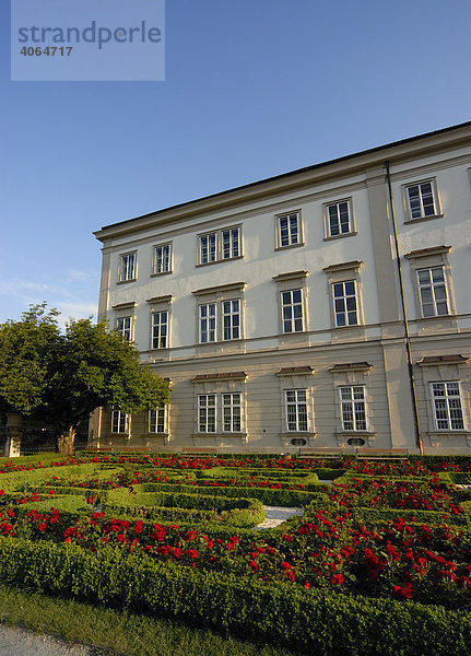 Gärten des barocken Schlosses Mirabell  Salzburg  Österreich  Europa