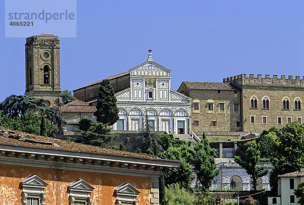 Basilika San Miniato al Monte  Florenz  Firenze  Toskana  Italien  Europa