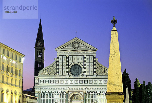 Basilika Santa Maria Novella  Florenz  Firenze  Toskana  Italien  Europa